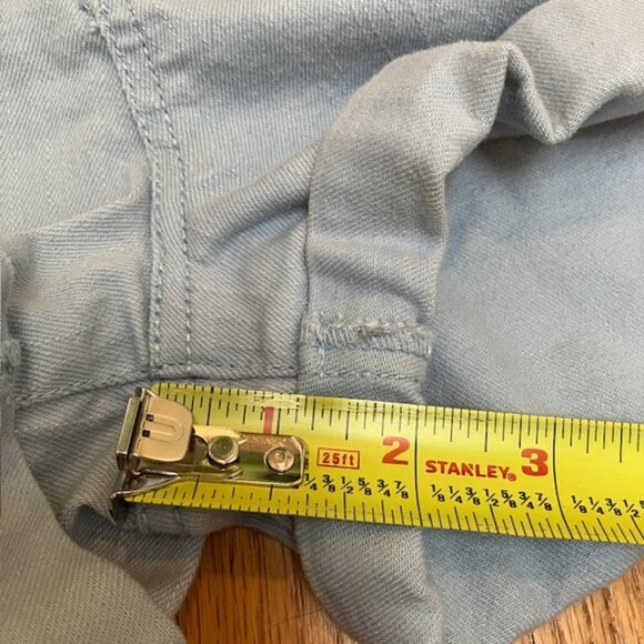 Love, Fire light blue cuffed shorts size 5 - Picture 6 of 6